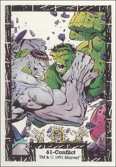 Incredible Hulk (Base Set) card 61 Conflict