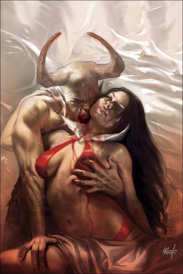 Vengeance of Vampirella (2019) issue 8-M Lucio Parrillo Virgin Cover
