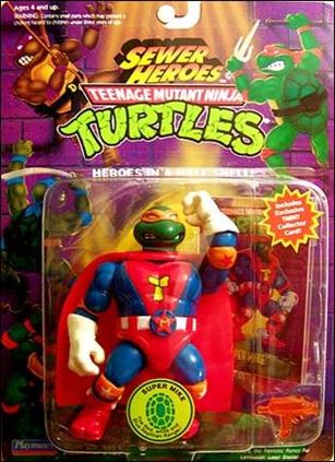 Teenage Mutant Ninja Turtles: Sewer Heroes figure 4-B Super Mike (1994 Re-Issue)