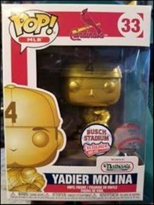 Pop! MLB figure 33-B Yadier Molina (Gold)