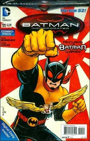Batman Incorporated (2012) issue 11-C Unbagged Chris Burnham Cover Combo Pack