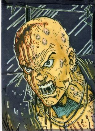 Evil Ernie Series II Chromium: Glow in the Dark (Base Set) card 14 Mission of Vengeance