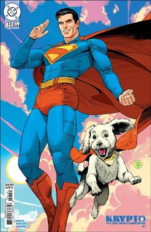 Krypto: The Last Dog of Krypton issue 1-C Dan Mora Superman Movie Cardstock Cover
