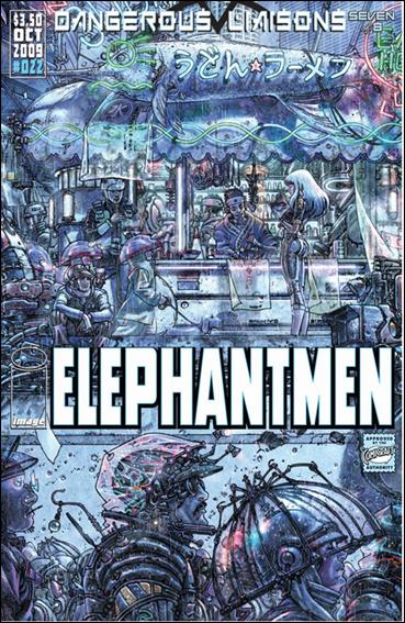 Elephantmen issue 22-B Ladronn Cover