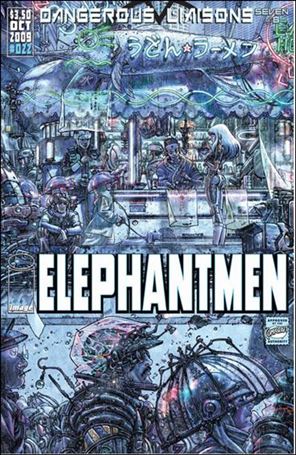 Elephantmen issue 22-B Ladronn Cover