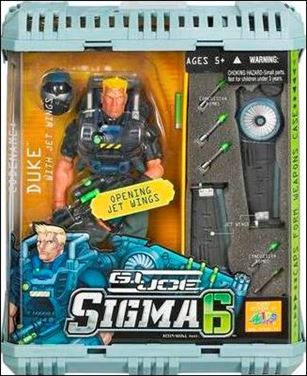 G.I. Joe: SIGMA 6 (Commando Assortment) figure 9 Duke with Jet Wings