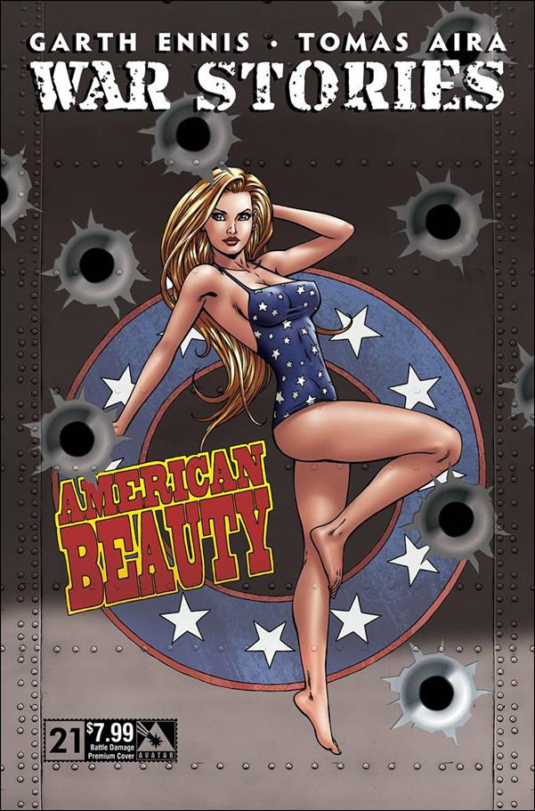 War Stories (2014) issue 21-D 1:3 Battle Damaged Nose Art Cover