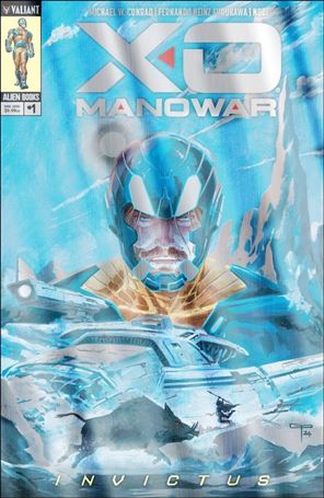 X-O Manowar: Invictus issue 1-E Germán Peralta Foil Cover