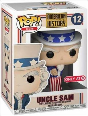 POP! Icons figure 12 Uncle Sam Target Exclusive