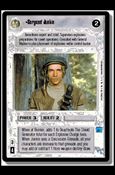 Star Wars: Endor Limited (Base Set) card 123 Sergeant Junkin