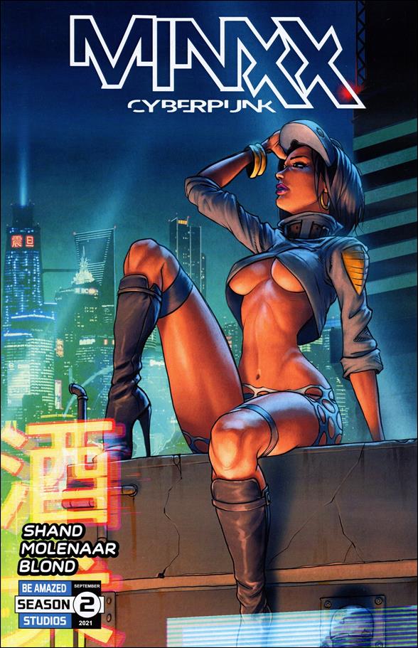 Minxx Cyberpunk issue 2 Jean-Francois Beaulieu Cover