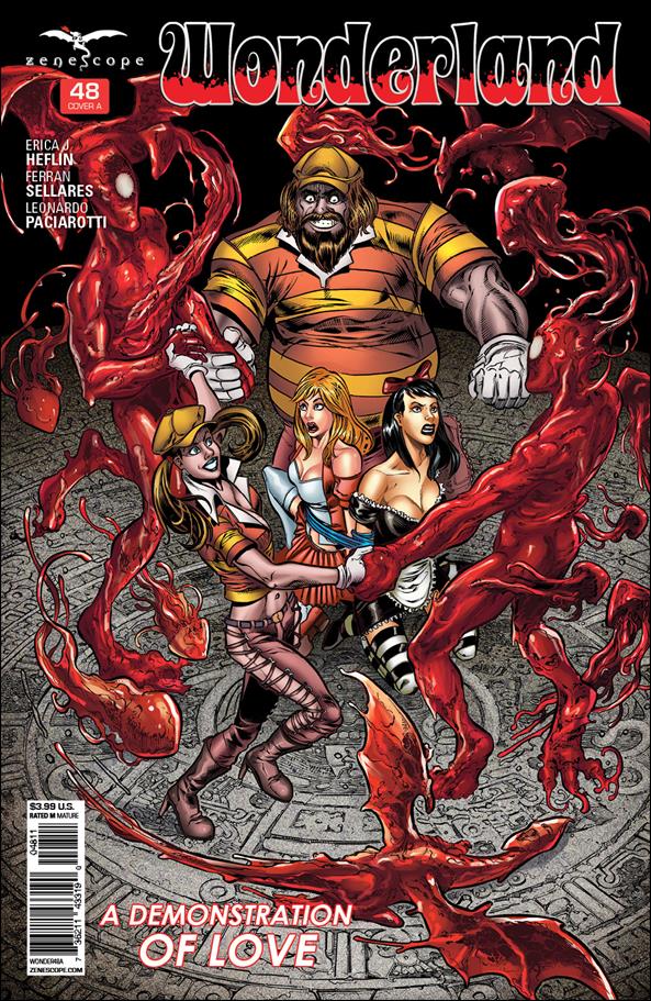 Grimm Fairy Tales Presents Wonderland issue 48 Roger Bonet Martinez Cover