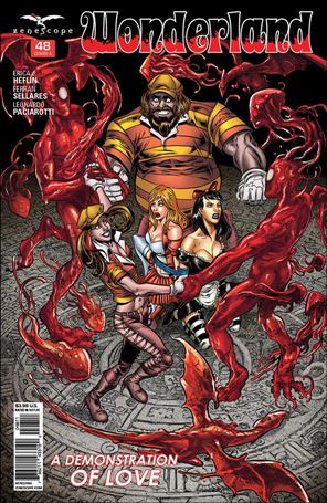 Grimm Fairy Tales Presents Wonderland issue 48 Roger Bonet Martinez Cover