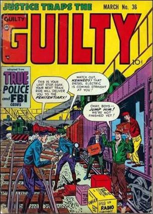 Justice Traps the Guilty issue 36