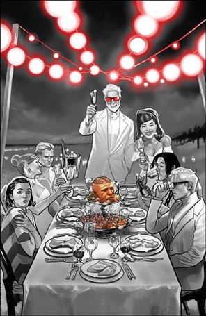 Eat the Rich issue 1-J Galindo Comic Corner Splash Virgin Cover 1/300
