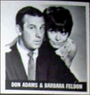 Get Smart (Base Set) card 21 Don Adams and Barbra Feldon