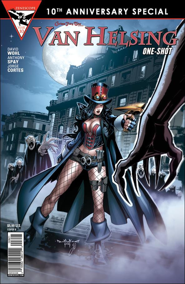 Grimm Fairy Tales Presents Van Helsing 10th Anniversary Special issue nn-B Pasquale Qualano Cover