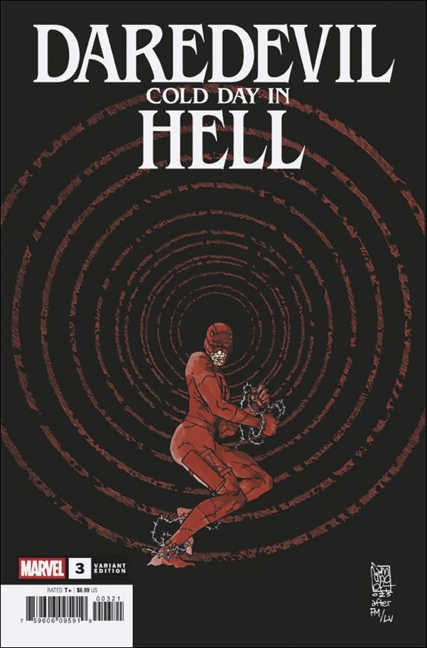 Daredevil: Cold Day in Hell issue 3-D Giuseppe Camuncoli Cover