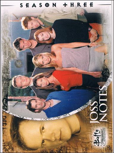 Buffy the Vampire Slayer: 10th Anniversary (Base Set) card 27 Joss' Notes
