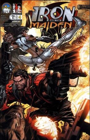 Iron and the Maiden issue 4-C Jim Lee Cover