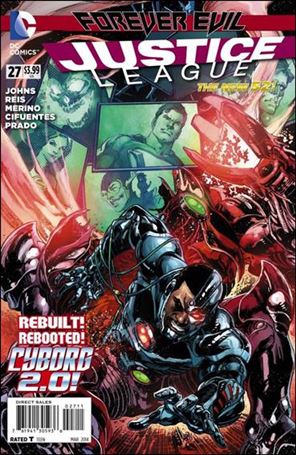 Justice League (2011) issue 27 Ivan Reis Standard Cover