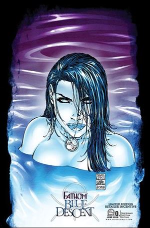 Michael Turner's Fathom: Blue Descent issue 0-C Michael Turner Incentive Cover