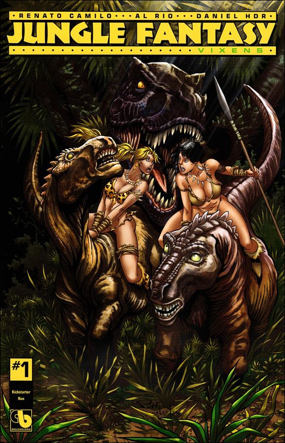 Jungle Fantasy: Vixens issue 1-O Kickstarter Run Cover