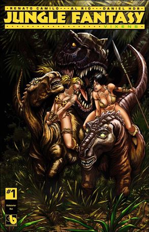 Jungle Fantasy: Vixens issue 1-O Kickstarter Run Cover