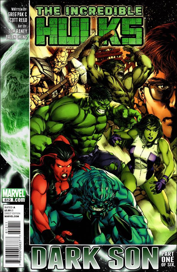 Incredible Hulks issue 612 Carlo Pagulayan Cover