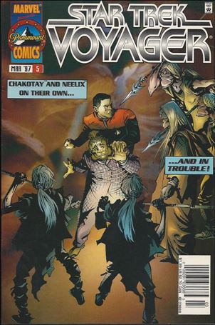 Star Trek: Voyager issue 5-B Newsstand Edition / Price Variant