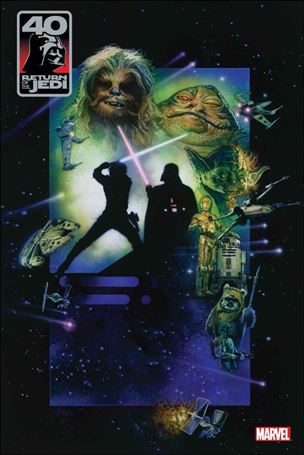 Star Wars: Return of the Jedi – The 40th Anniversary Covers by Chris Sprouse issue 1-B Drew Struzan Movie Poster Cover