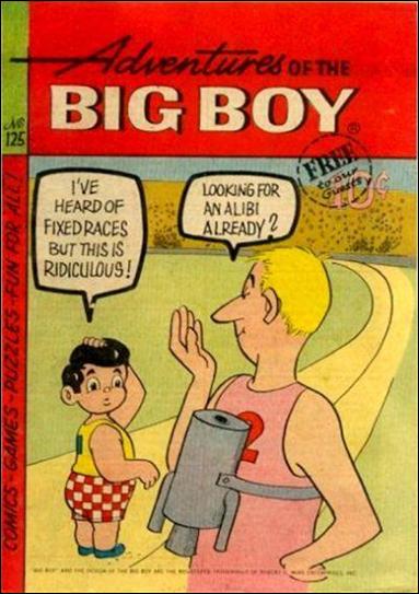 Adventures of the Big Boy issue 125-B West Coast Cover