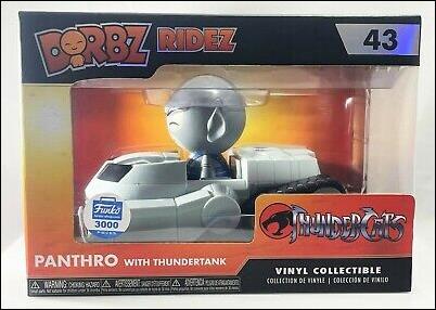 Dorbz Ridez figure 43 Panthro with Thundertank 1/3000