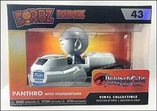 Dorbz Ridez figure 43 Panthro with Thundertank 1/3000