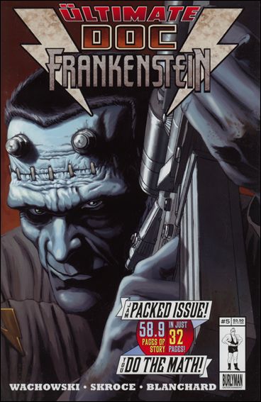 Doc Frankenstein issue 5 Color Cover