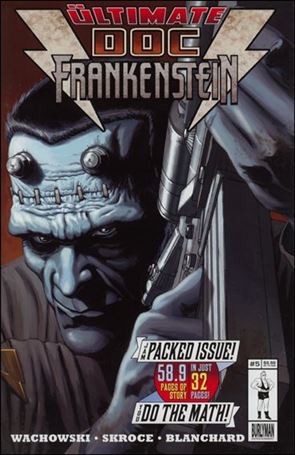 Doc Frankenstein issue 5 Color Cover