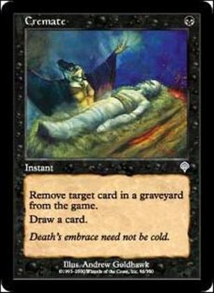 Magic the Gathering: Invasion (Base Set) card 96 Cremate