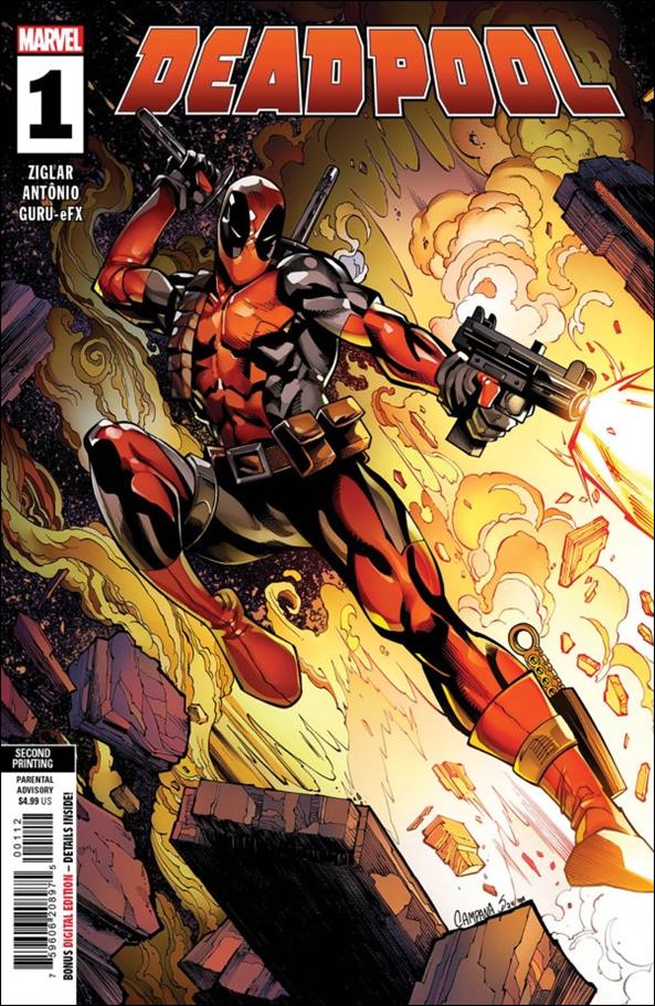 Deadpool (2024) issue 1-R Chris Campana Cover (2nd Printing)