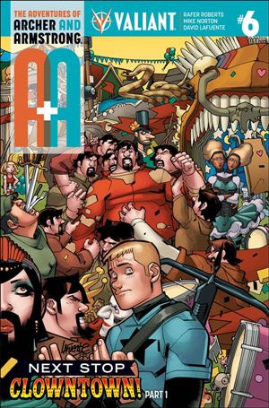 A&A: The Adventures of Archer & Armstrong issue 6 David Lafuente Cover