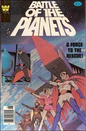Battle of the Planets (1979) issue 1-B Whitman Cover