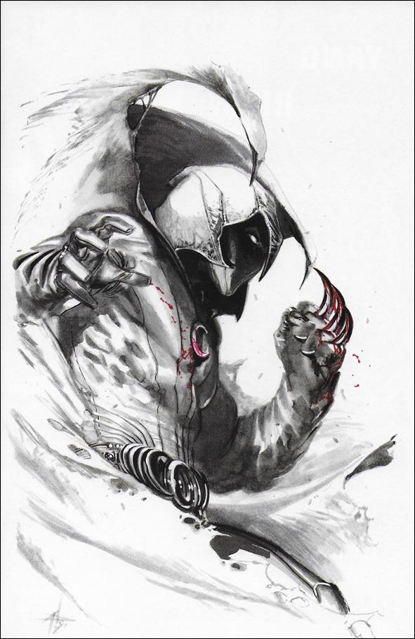 Moon Knight (2021) issue 1-Q Dell'Otto Frankies Comics Bloody Virgin Cover