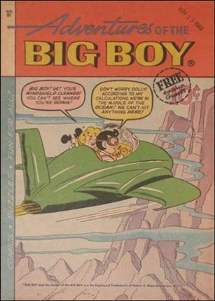 Adventures of the Big Boy issue 81-B West Coast Cover
