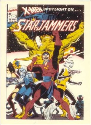Marvel 1st Covers Series II (Base Set) card 77 X-Men Spotlight On... Starjammers