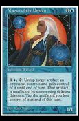 Magic the Gathering: 5th Edition (Base Set) card 102 Magus of the Unseen