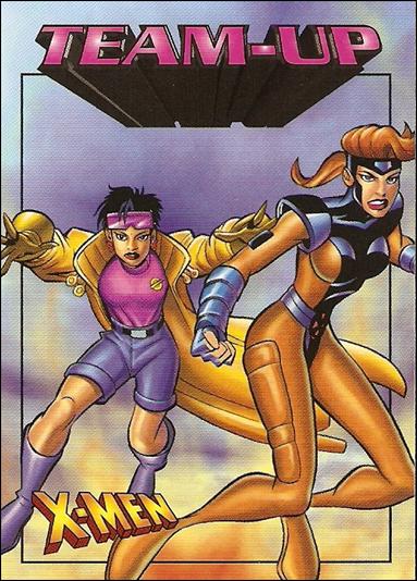 X-Men 1997 (Base Set) card 49 Jubilee and Jean Grey