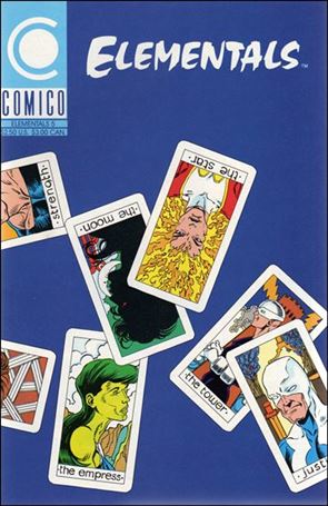 Elementals (1989) issue 5 Wraparound Cover