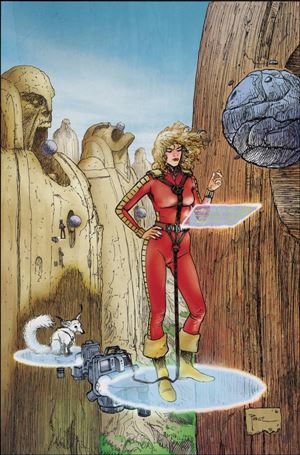 Barbarella (2024) issue 3-J Richard Pace Virgin 1:20 Cardstock Cover