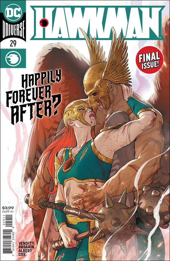 Hawkman (2018) issue 29 Mikel Janin Cover