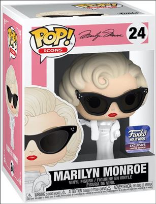 POP! Icons figure 24-B Marilyn Monroe (Sunglasses) Funko Hollywood