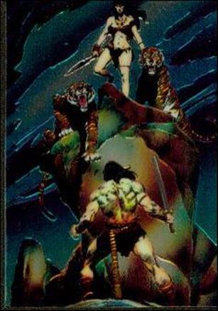 Conan II (Base Set) card 75 Pin-Up #12